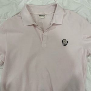 Alexander McQueen skull logo men’s large shirt